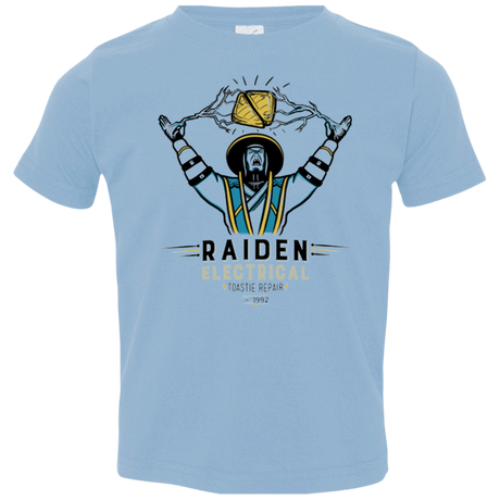 T-Shirts Light Blue / 2T Raiden Electrical Toastie Repair Toddler Premium T-Shirt