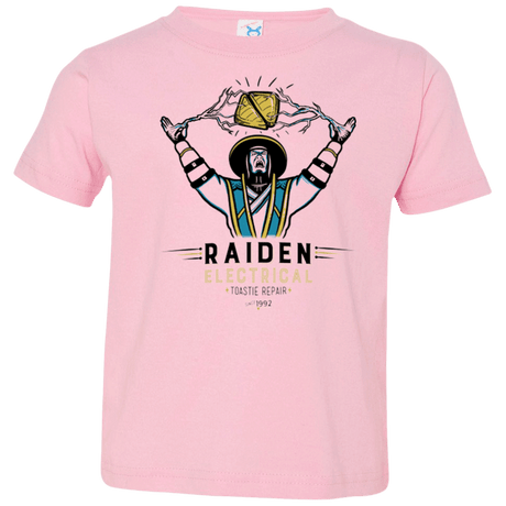 T-Shirts Pink / 2T Raiden Electrical Toastie Repair Toddler Premium T-Shirt