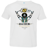 T-Shirts White / 2T Raiden Electrical Toastie Repair Toddler Premium T-Shirt