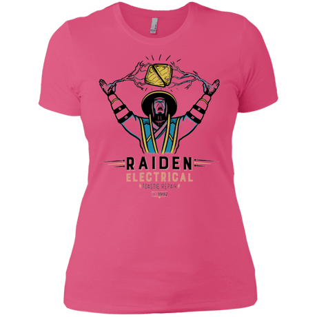 T-Shirts Hot Pink / X-Small Raiden Electrical Toastie Repair Women's Premium T-Shirt