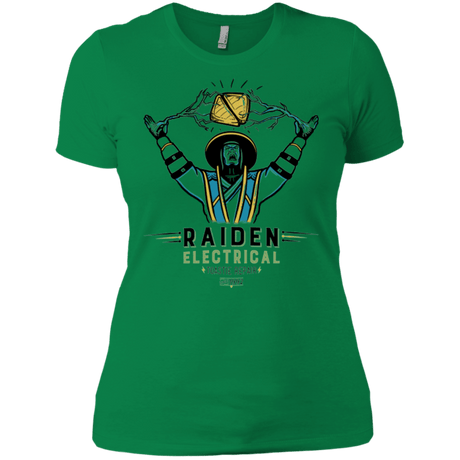 T-Shirts Kelly Green / X-Small Raiden Electrical Toastie Repair Women's Premium T-Shirt