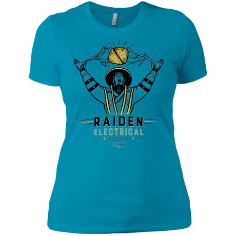 T-Shirts Turquoise / X-Small Raiden Electrical Toastie Repair Women's Premium T-Shirt