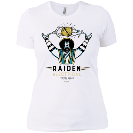 T-Shirts White / X-Small Raiden Electrical Toastie Repair Women's Premium T-Shirt