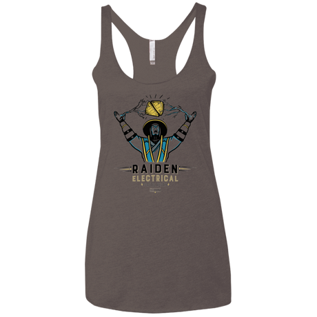 T-Shirts Macchiato / X-Small Raiden Electrical Toastie Repair Women's Triblend Racerback Tank