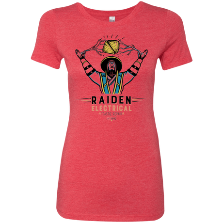 T-Shirts Vintage Red / Small Raiden Electrical Toastie Repair Women's Triblend T-Shirt