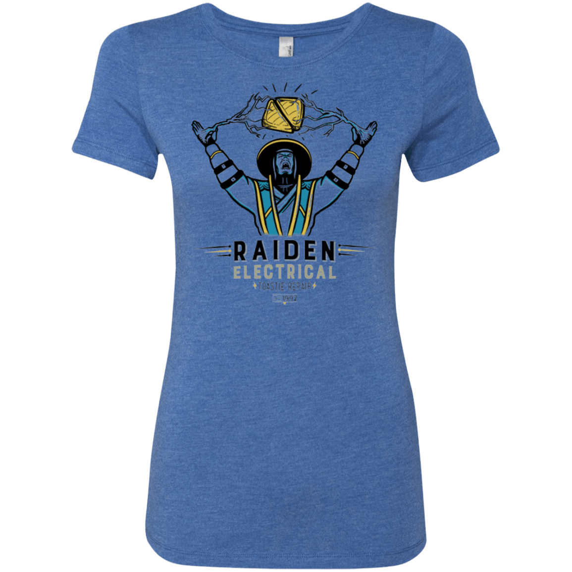 T-Shirts Vintage Royal / Small Raiden Electrical Toastie Repair Women's Triblend T-Shirt