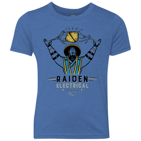 T-Shirts Vintage Royal / YXS Raiden Electrical Toastie Repair Youth Triblend T-Shirt