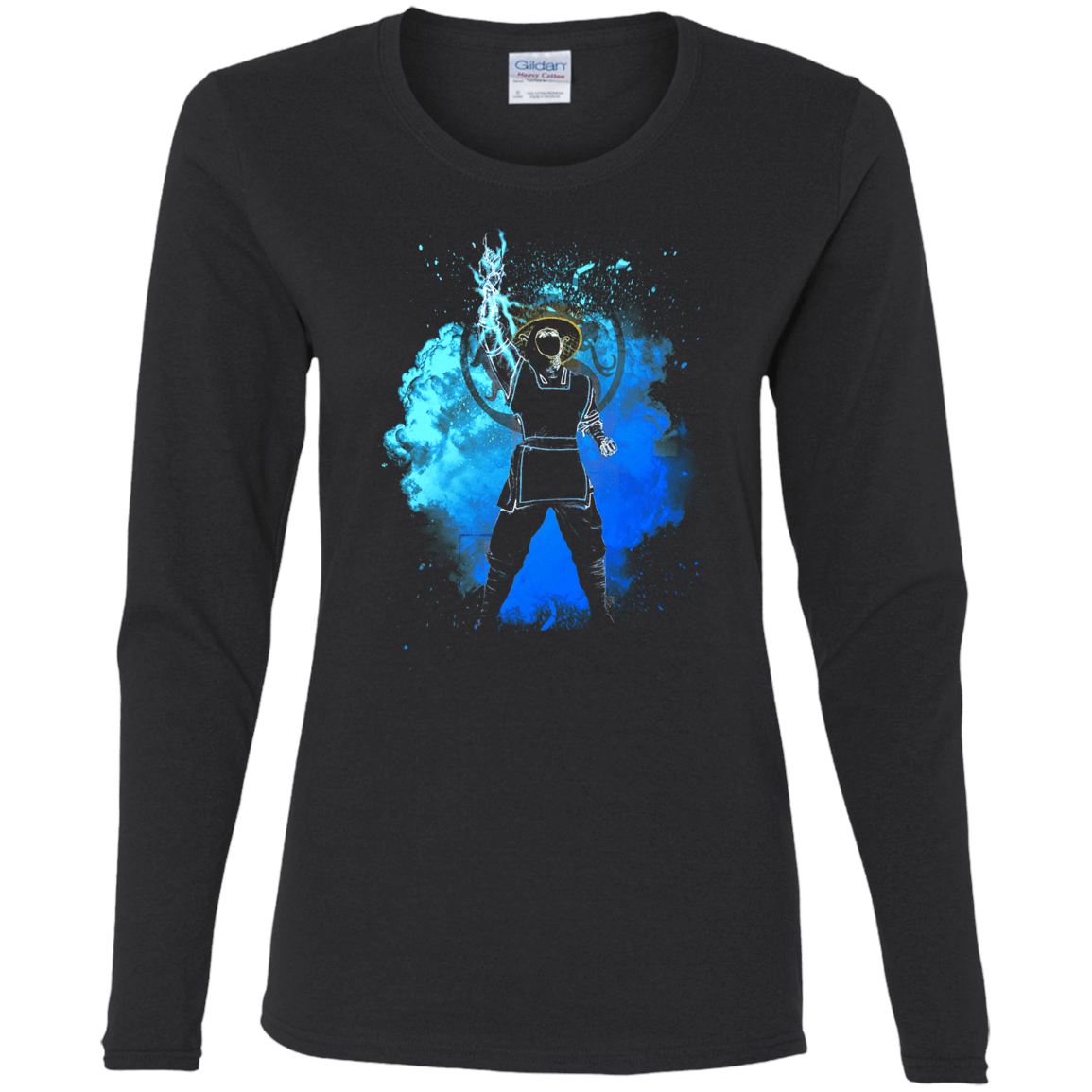 T-Shirts Black / S Raiden Soul Women's Long Sleeve T-Shirt