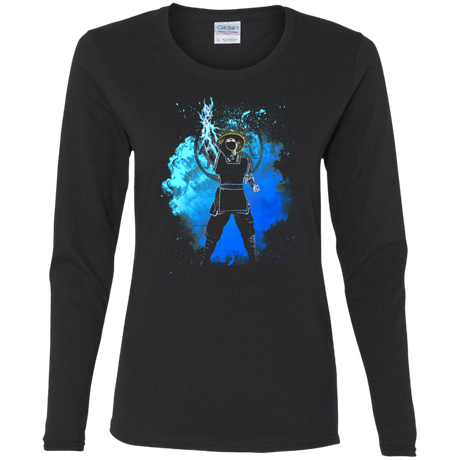 T-Shirts Black / S Raiden Soul Women's Long Sleeve T-Shirt