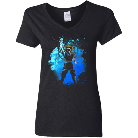 T-Shirts Black / S Raiden Soul Women's V-Neck T-Shirt