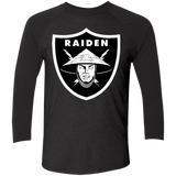 T-Shirts Vintage Black/Vintage Black / X-Small Raiders of the Realm Men's Triblend 3/4 Sleeve