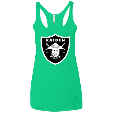 T-Shirts Envy / X-Small Raiders of the Realm Women's Triblend Racerback Tank