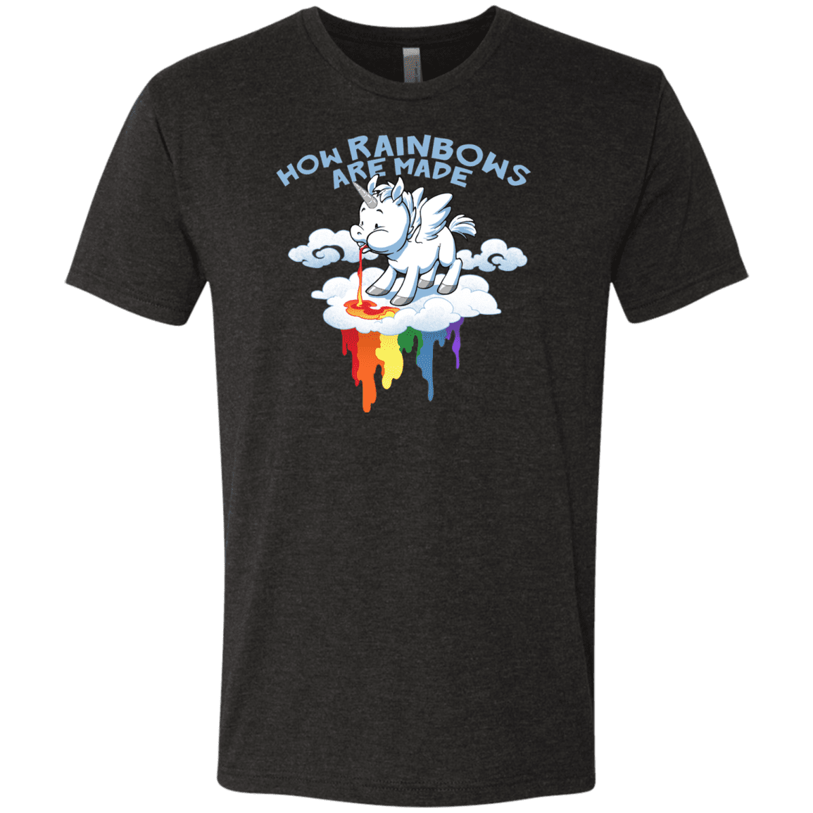 T-Shirts Vintage Black / S Rainblows Men's Triblend T-Shirt