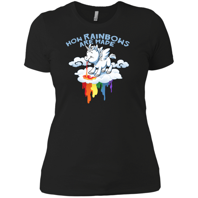 T-Shirts Black / X-Small Rainblows Women's Premium T-Shirt