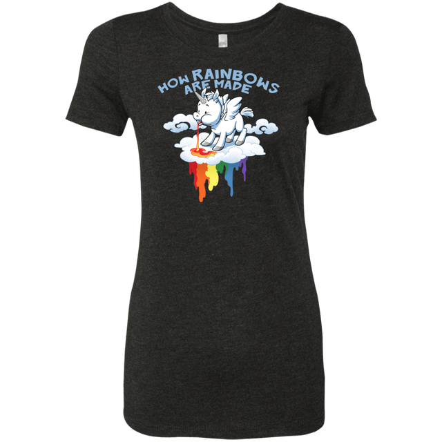 T-Shirts Vintage Black / S Rainblows Women's Triblend T-Shirt