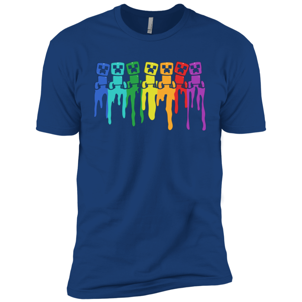 T-Shirts Royal / YXS Rainbow Creeps Boys Premium T-Shirt