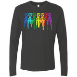 T-Shirts Heavy Metal / Small Rainbow Creeps Men's Premium Long Sleeve