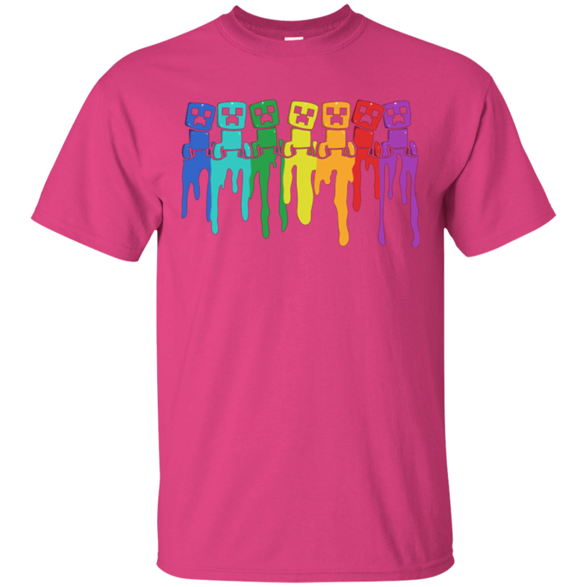 T-Shirts Heliconia / Small Rainbow Creeps T-Shirt