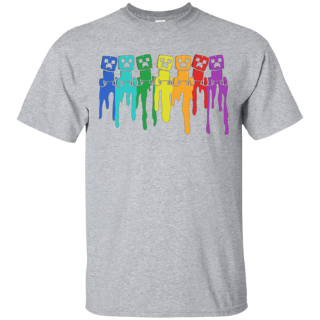 T-Shirts Sport Grey / Small Rainbow Creeps T-Shirt