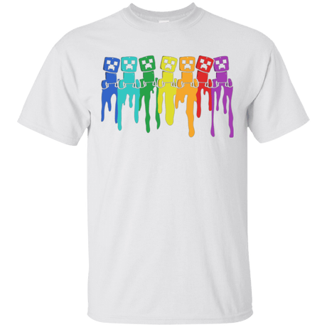 T-Shirts White / Small Rainbow Creeps T-Shirt