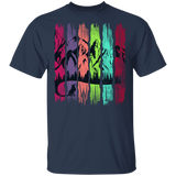 T-Shirts Navy / S Rainbow Fox Tail T-Shirt
