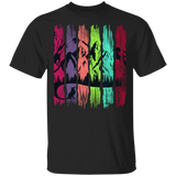 T-Shirts Black / YXS Rainbow Fox Tail Youth T-Shirt