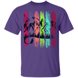 T-Shirts Purple / YXS Rainbow Fox Tail Youth T-Shirt