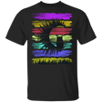 T-Shirts Black / S Rainbow Owl T-Shirt