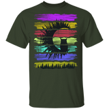 T-Shirts Forest / S Rainbow Owl T-Shirt