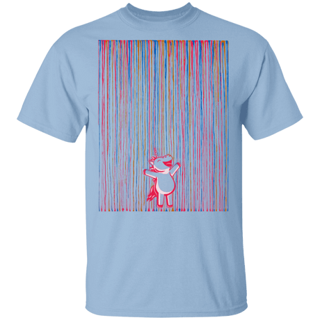 T-Shirts Light Blue / S Rainbow Rain T-Shirt