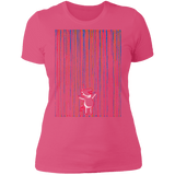 T-Shirts Hot Pink / S Rainbow Rain Women's Premium T-Shirt