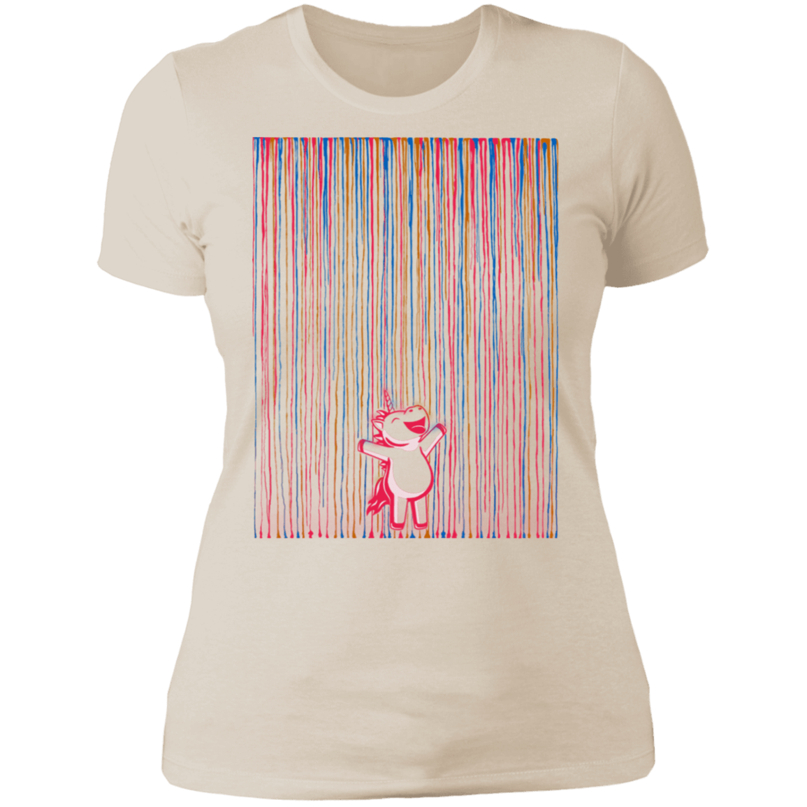 T-Shirts Ivory/ / S Rainbow Rain Women's Premium T-Shirt
