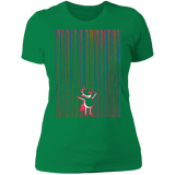 T-Shirts Kelly Green / S Rainbow Rain Women's Premium T-Shirt
