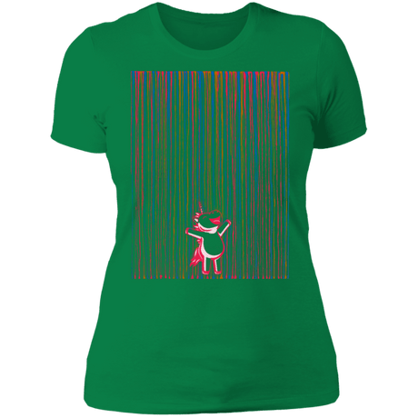 T-Shirts Kelly Green / S Rainbow Rain Women's Premium T-Shirt