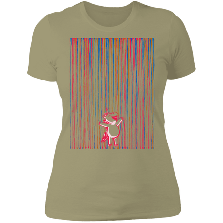 T-Shirts Light Olive / S Rainbow Rain Women's Premium T-Shirt
