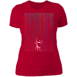 T-Shirts Red / S Rainbow Rain Women's Premium T-Shirt