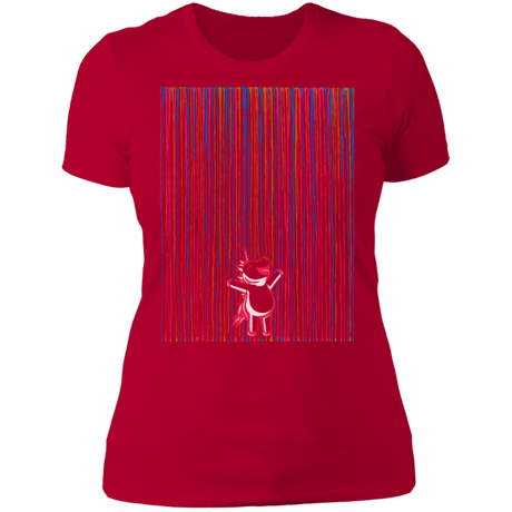 T-Shirts Red / S Rainbow Rain Women's Premium T-Shirt