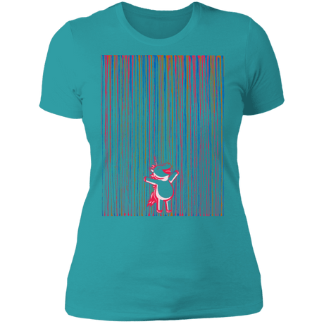 T-Shirts Tahiti Blue / S Rainbow Rain Women's Premium T-Shirt