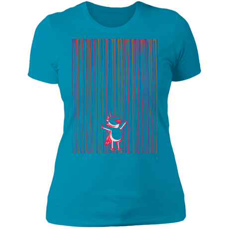T-Shirts Turquoise / S Rainbow Rain Women's Premium T-Shirt