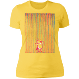 T-Shirts Vibrant Yellow / S Rainbow Rain Women's Premium T-Shirt