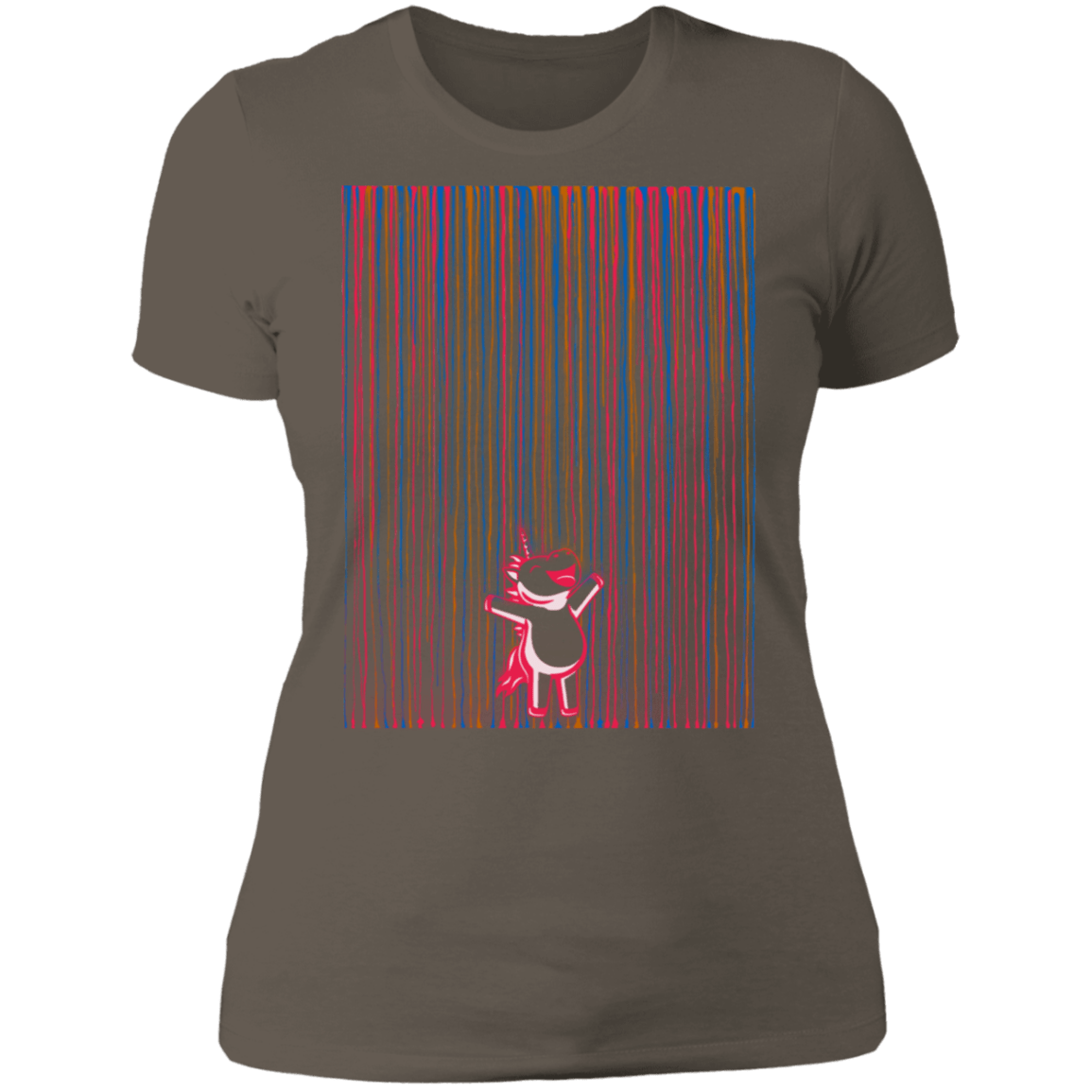 T-Shirts Warm Grey / S Rainbow Rain Women's Premium T-Shirt