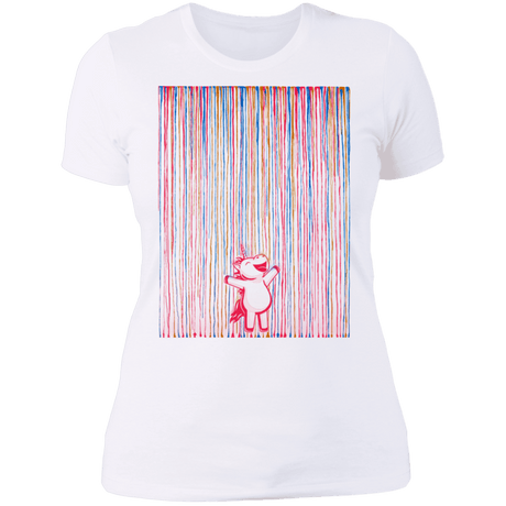 T-Shirts White / S Rainbow Rain Women's Premium T-Shirt