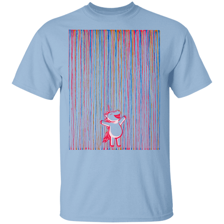 T-Shirts Light Blue / YXS Rainbow Rain Youth T-Shirt