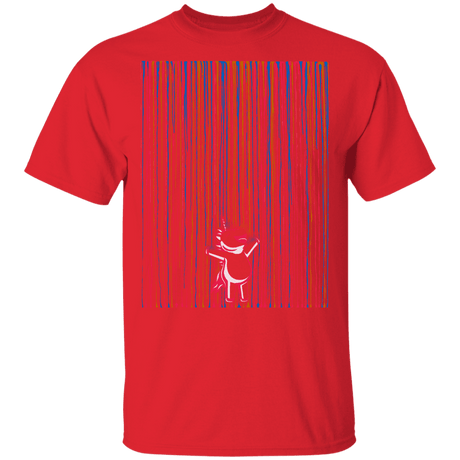 T-Shirts Red / YXS Rainbow Rain Youth T-Shirt
