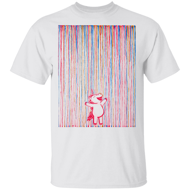 T-Shirts White / YXS Rainbow Rain Youth T-Shirt