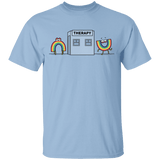 T-Shirts Light Blue / S Rainbow Therapy T-Shirt