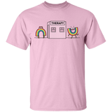 T-Shirts Light Pink / S Rainbow Therapy T-Shirt