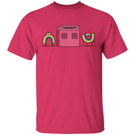 T-Shirts Heliconia / YXS Rainbow Therapy Youth T-Shirt
