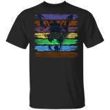 T-Shirts Black / S Rainbow Wolf T-Shirt
