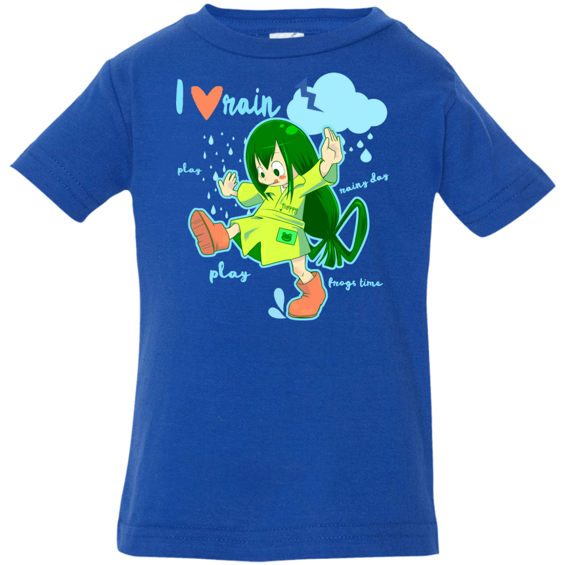 T-Shirts Royal / 6 Months Rainy Day Infant Premium T-Shirt